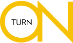 TurnOn Cenografia Logo